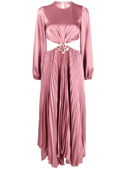 Cut-out back dress - Pink