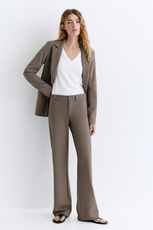 Pantalon De Ville Droit