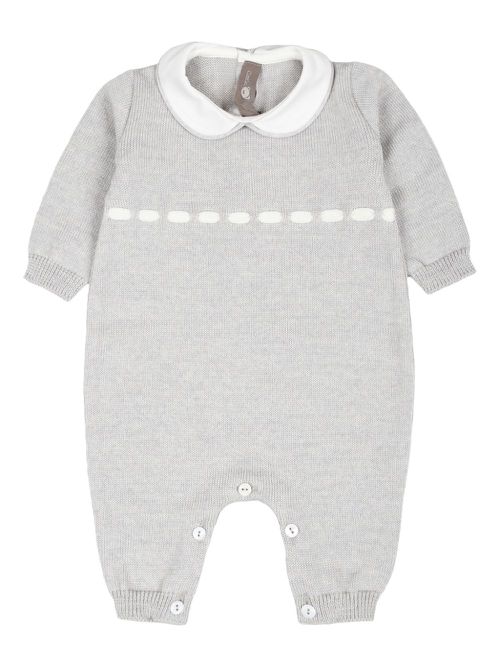 Wool romper - Grey