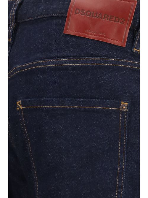 Slim-Fit Denim Jeans — Navy