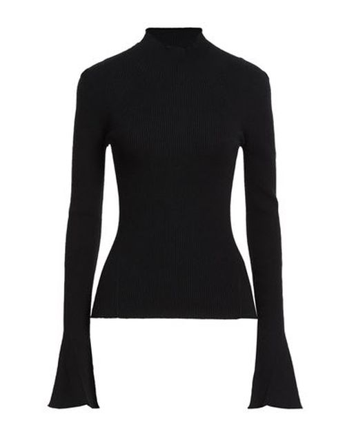 Woman Turtleneck Black Size 10 Viscose, Polyester, Polyamide