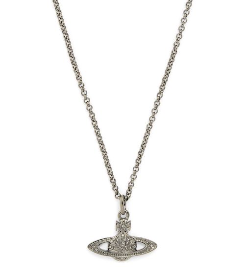 Mini Embellished Bas Relief Necklace