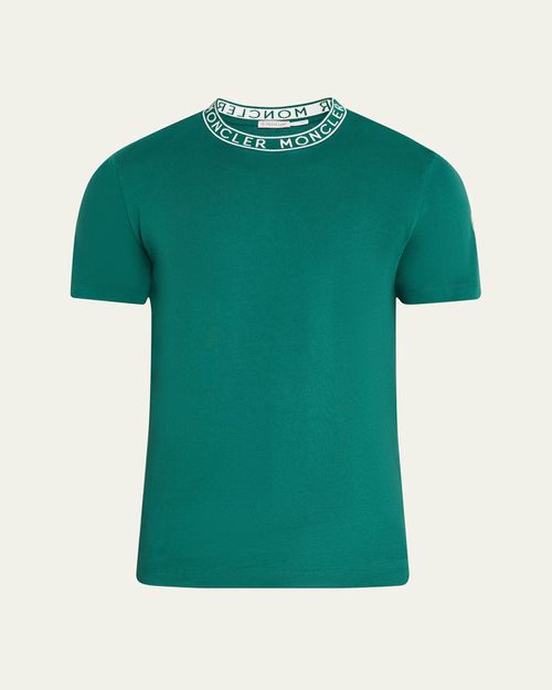 Men's Logo-Collar Jersey T-Shirt