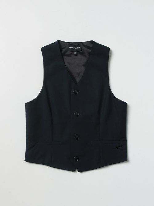 Waistcoat Kids color Blue