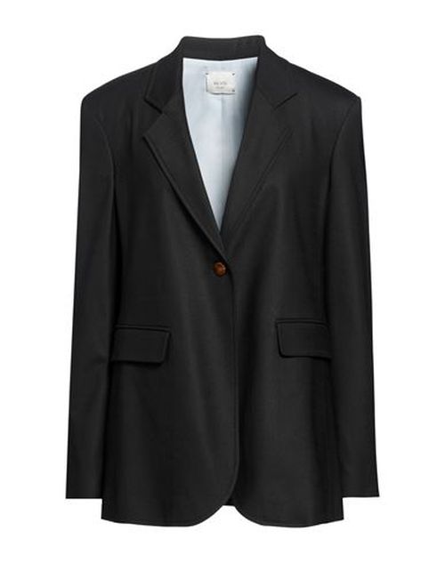 Woman Blazer Black Size 6 Polyester, Virgin Wool, Elastane