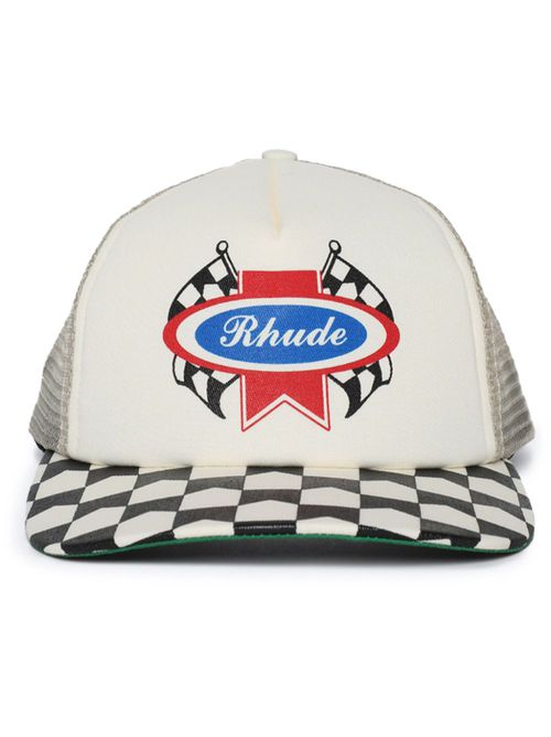 Chevron Rally cap - White