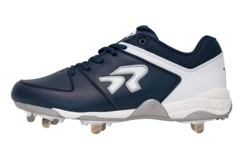 RIP-IT Ringor Flite Metal Softball Spikes for Women | Performance, Durability, and Superior Traction | Designed for Female Athletes |
