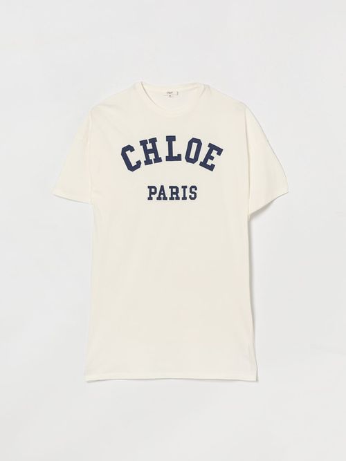Dress CHLOÉ Kids color White