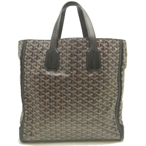 Goyard Black Coated Canvas Tote Bag Pre-Owned