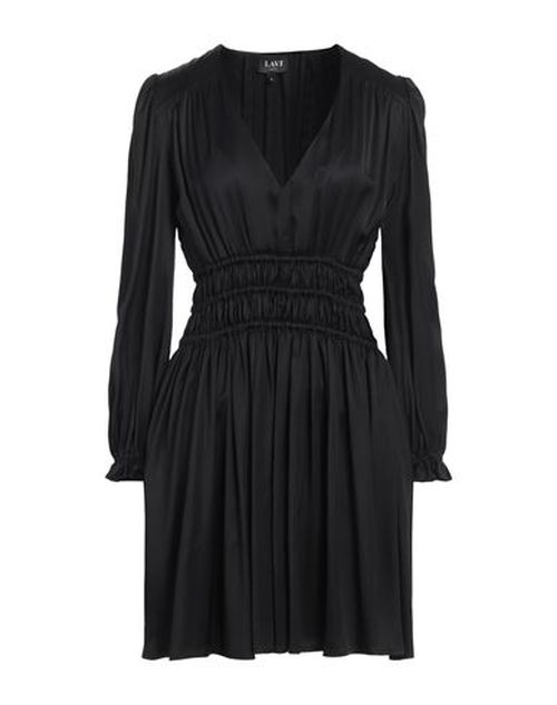 Lavi Woman Mini dress Black Size S Viscose