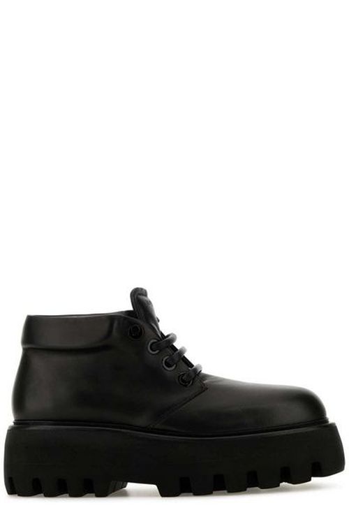 Alexander McQueen Sofa Oversized-Sole Veterschoenen