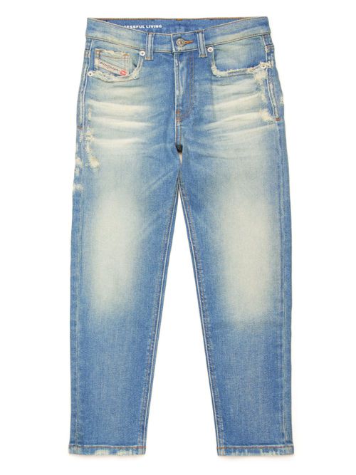 D-Lucas mid-rise tapered jeans - Blue