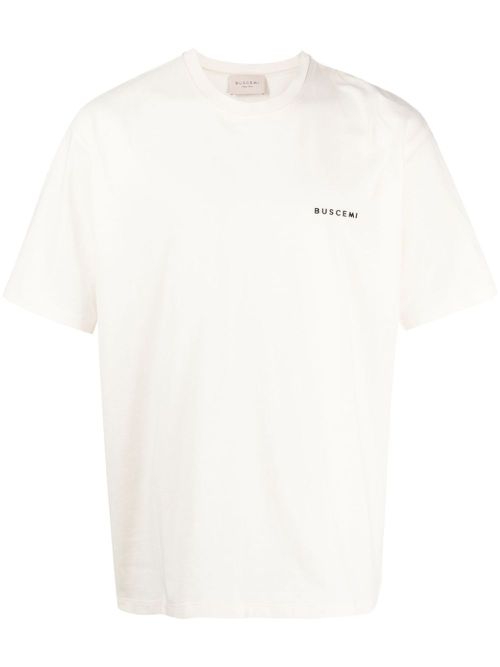 Logo-print cotton T-shirt - White
