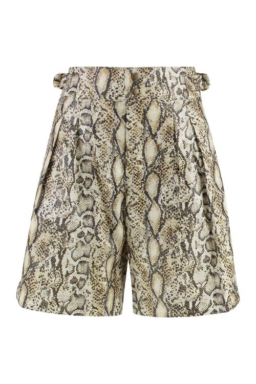 Felize Snake Print Bermuda Shorts