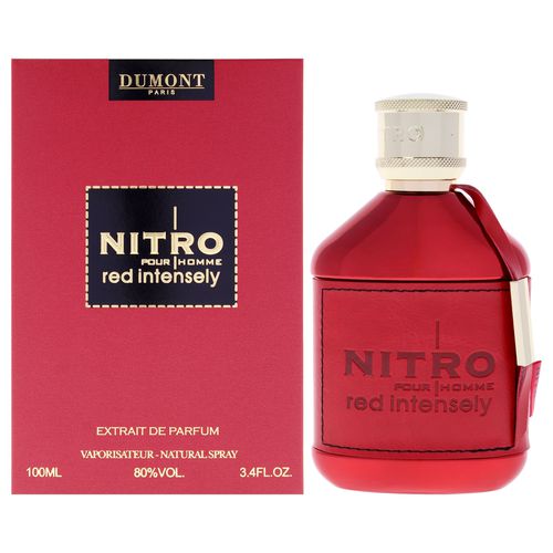 Nitro - Red Intensely by for Men - 3.4 oz Extrait de Parfum Spray