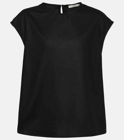 Dasha wool and cashmere top