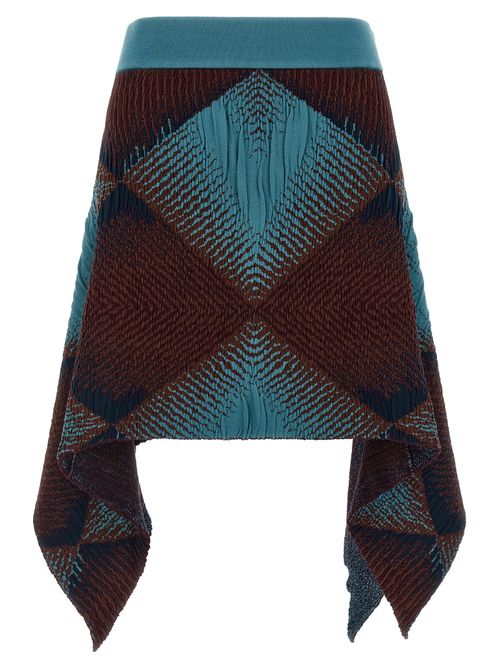 Ikat Argyle Skirt