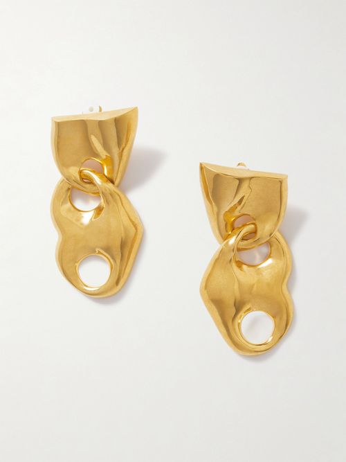 Gold-tone Earrings - One size