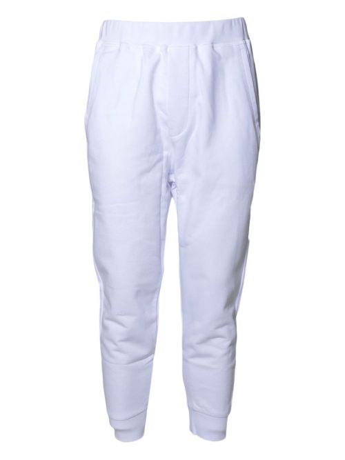 DSQUARED2 logo-stamp track pants - White
