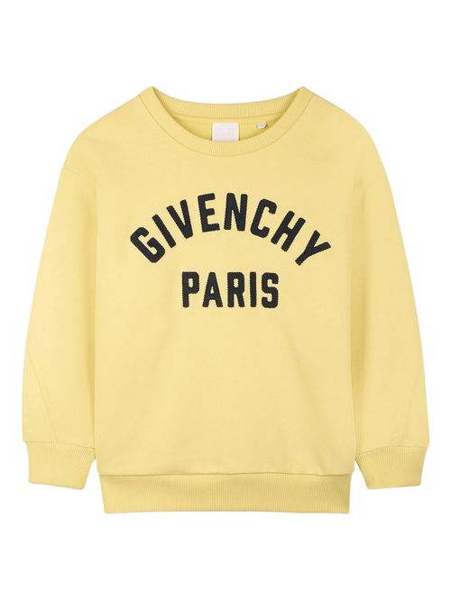 Mini Boys' Ribbed Neck Sweater with Embroidered Design