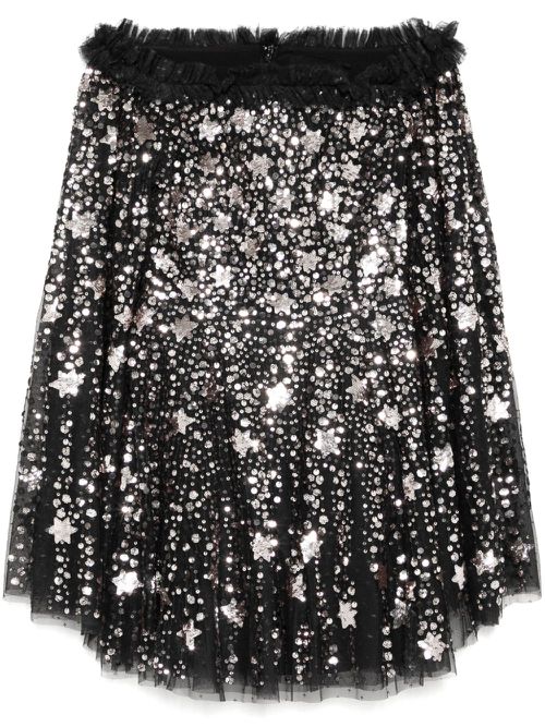 Shooting Stars mini dress - Black