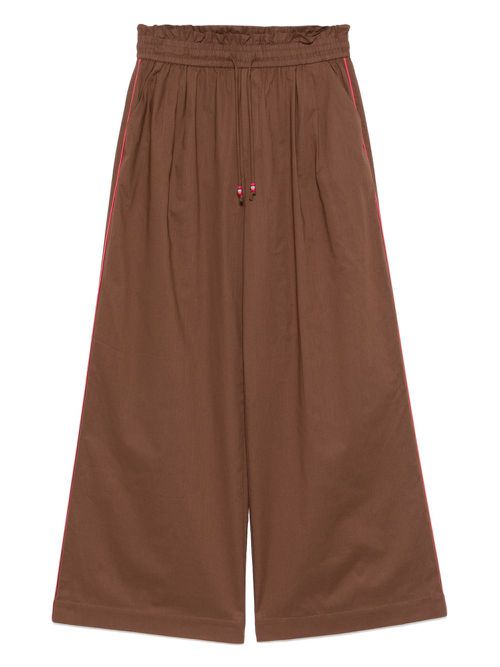 스카치앤소다 여성 poplin trousers - Brown ULH00592F
