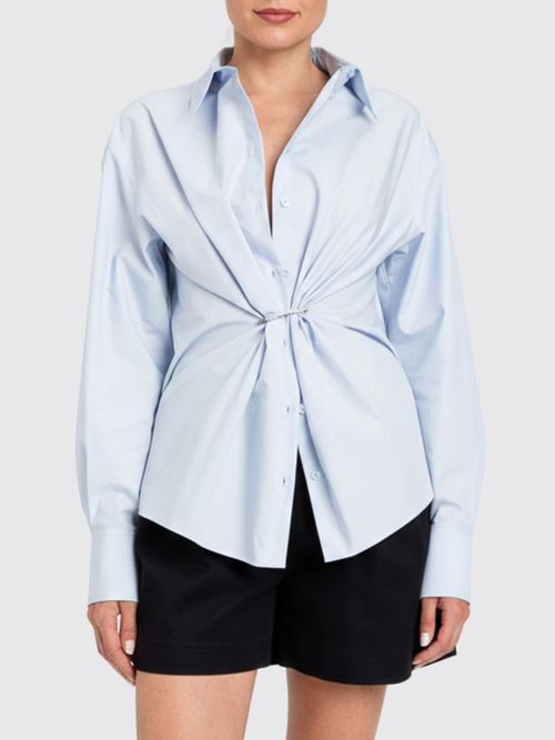 Shirt Woman color Gnawed Blue