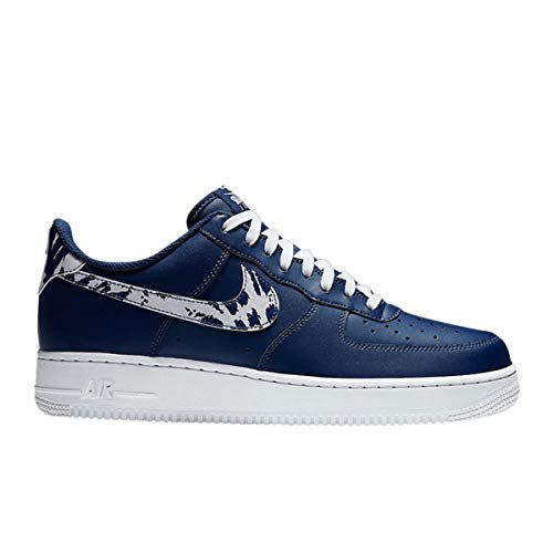 Nike Men's Shoes Air Force 1 Low Animal Swoosh Pack Navy CZ7873-400 