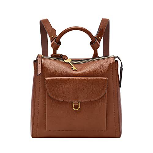 Fossil Women's Parker Leather Mini Backpack Purse Handbag