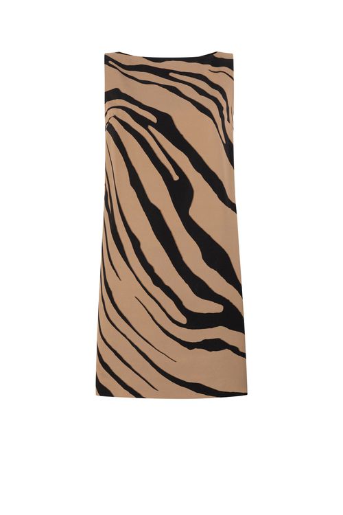 Tiger-print Mini Dress