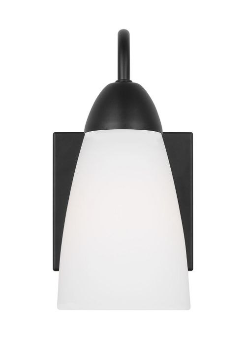 Midnight Black Wall Bathroom Bathroom Vanity Lightroom Bathroom Bathroom Vanity Lightroom Bathroom Vanity Light Sconce from the Seville Collection