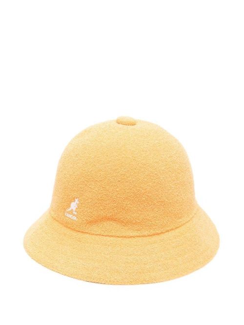 Embroidered-logo bucket hat