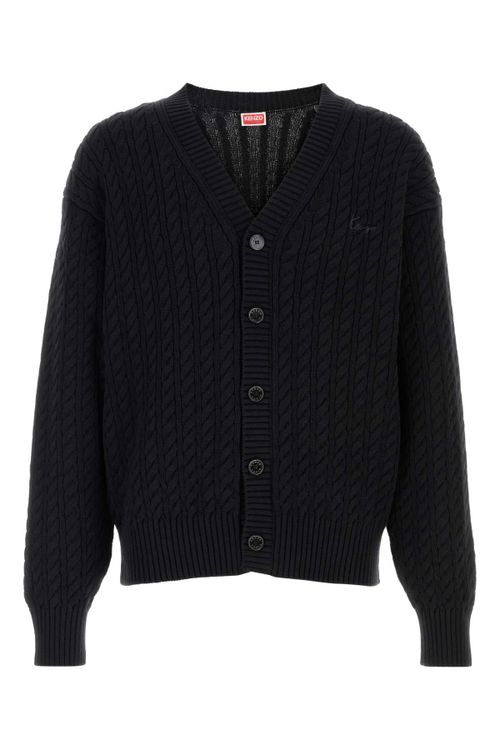 Signature Cardigan — Black