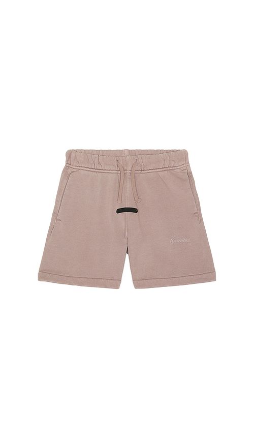 Fear of God ESSENTIALS Kids Signature Classic Short in Mauve. 2/3. Also /5