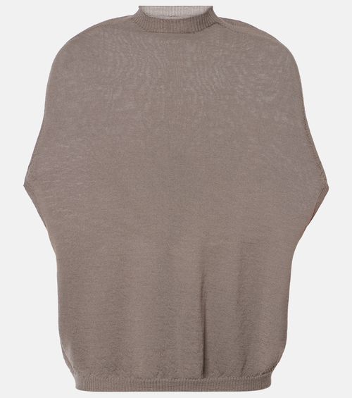 Wool turtleneck top