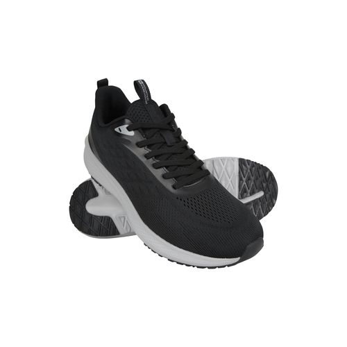 Mountain Warehouse Mens Nimble Lightweight Active Trainers - Black - - Black - 100% Mixed