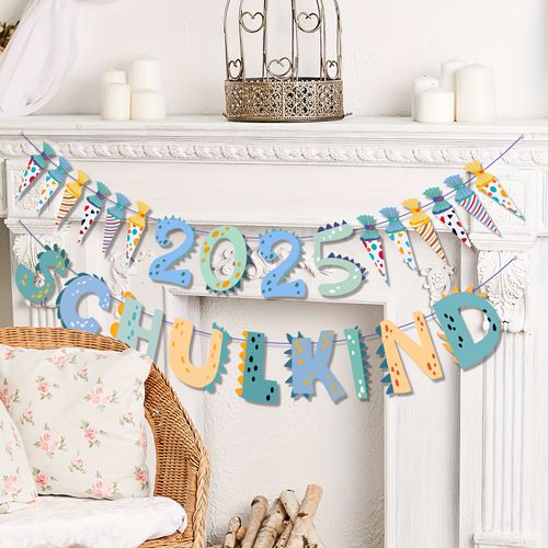 TEMU Schoolchild 2025 Decorative School Garland Sugar Bags Garland For Girls' First Day Of School, First Day Of School Decoration, Mermaid