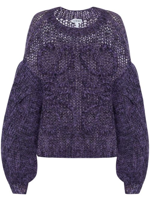Anagram sweater - Purple