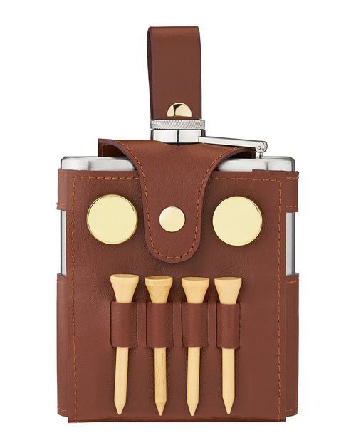 True Golfer'S Flask And Accessory Set