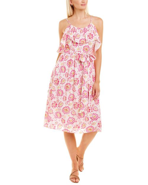 Braided Strap Midi Dress