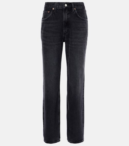 Valen high-rise straight jeans