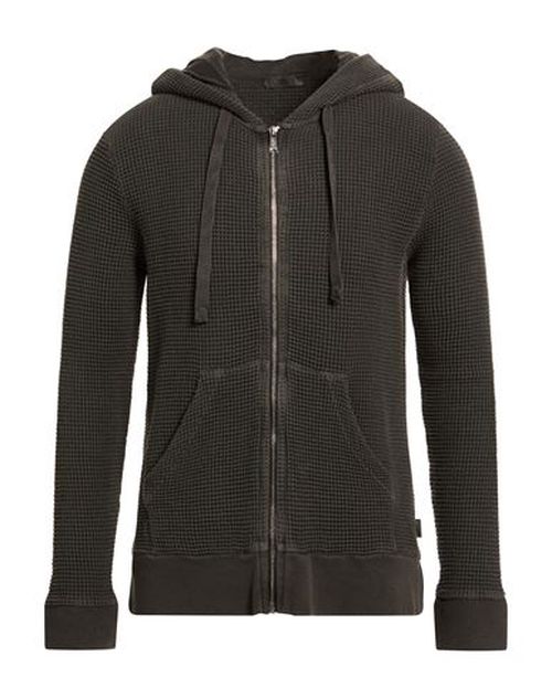 Man Sweatshirt Charcoal Size L Cotton