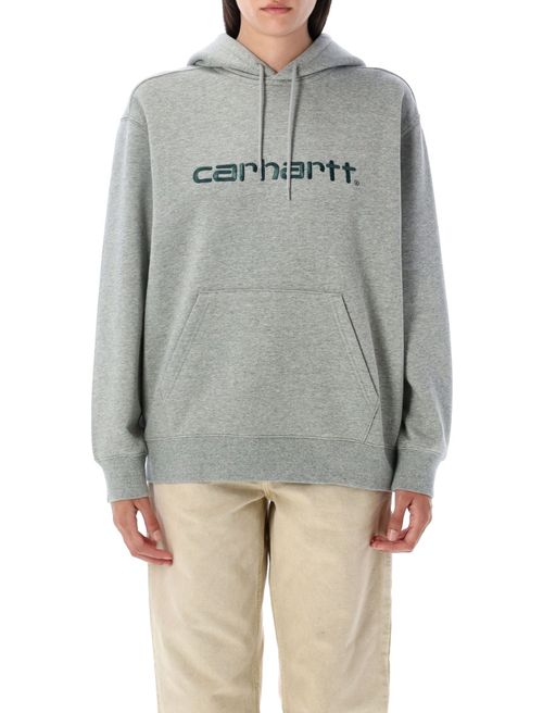 Grey Logo Hoodie