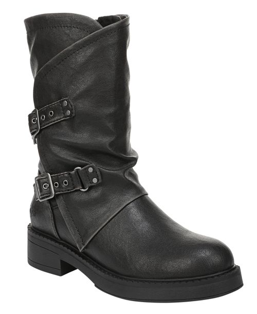 Women's Venice 2 Zipper Boots - Black Faux Leather