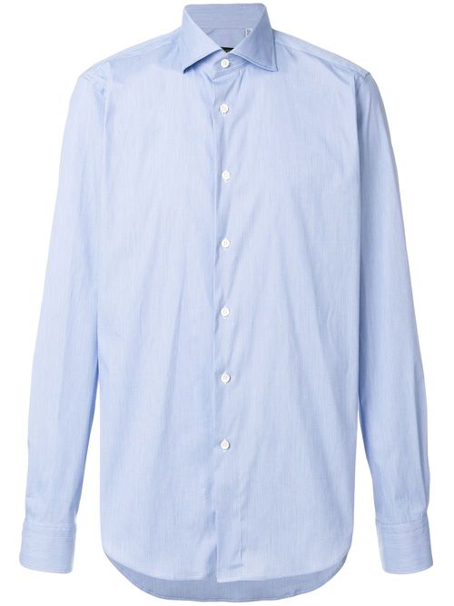Classic long-sleeve shirt - Blue