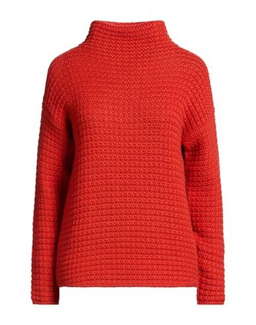 Woman Turtleneck Tomato red Size 8 Cashmere
