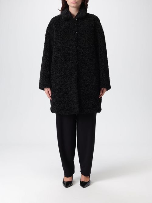 Coat Woman color Black