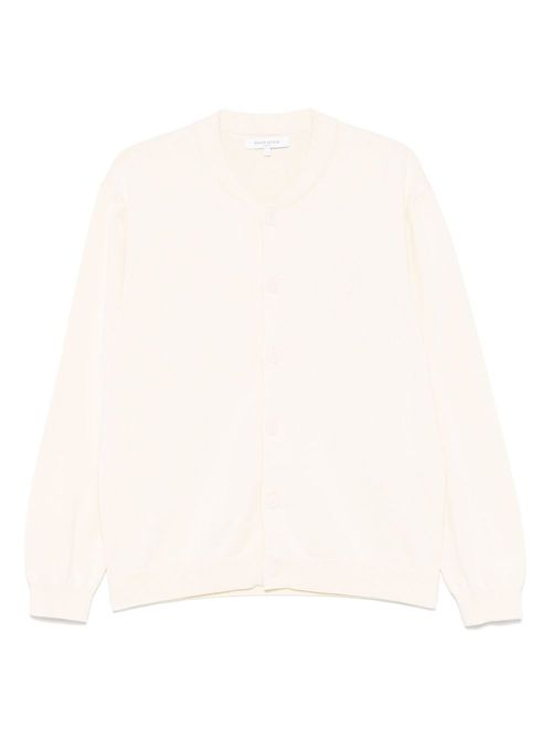 Maison Kitsuné Bold Fox Head-embroidered cardigan - Neutrals
