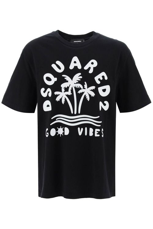 -T Shirt Con Stampa Logo-Uomo