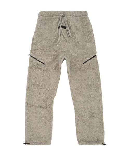 Polar fleece track pants